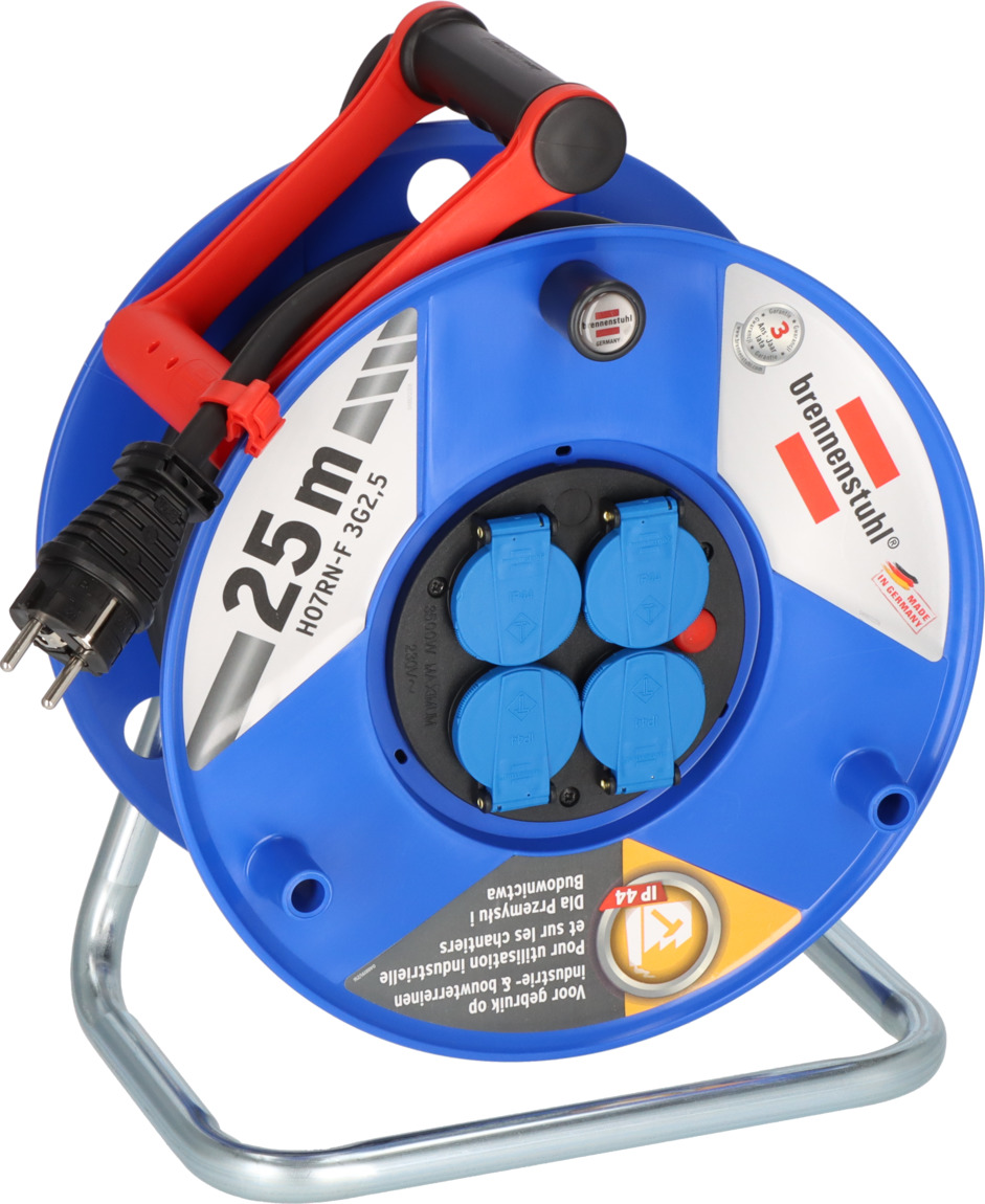 brennenstuhl Brennenstuhl 1208440 Garant Enrouleur de câble industrie/chantiers IP44 H07RN-F 