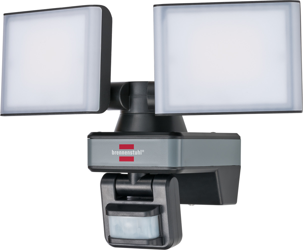 brennenstuhl®Connect LED WiFi Projecteur Duo avec détecteur de mouvement  WFD 3050 P 3500lm, PIR, IP54