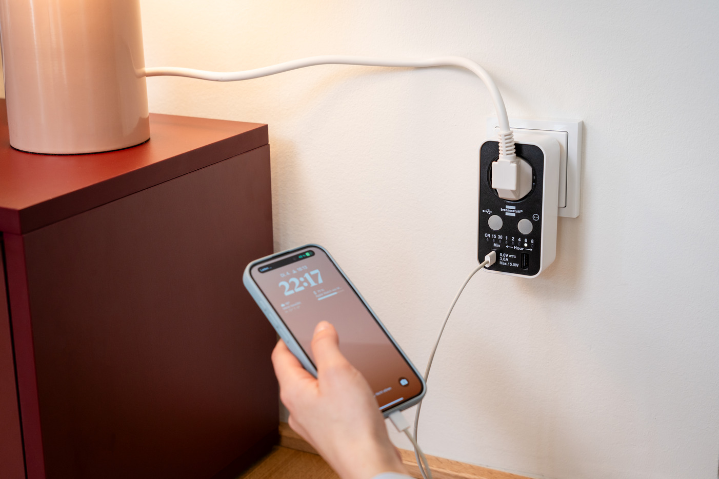 Leloco USB 5V 2A Zeitschaltuhr Steckdose Kabel –Einstellbares Auto-Off-Schalter, Energiesparende Elektrische Versorgung mit Countdown-Funktion, Einstellbarer Timer für Lüfter, Lampen & Wasserpumpen Leloco USB 5V 2A Zeitschaltuhr Steckdose Kabel –Einstellbares Auto-Off-Schalter, Energiesparende Elektrische Versorgung mit Countdown-Funktion, Einstellbarer Timer für Lüfter, Lampen & Wasserpumpen