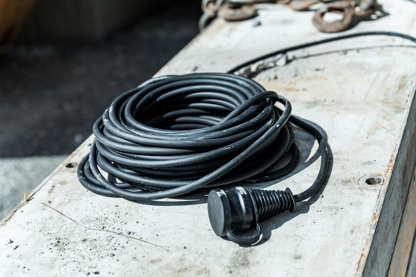 Câble électrique souple HO7RN-F 3G2,5 mm² 10m noir | Câbles et fils