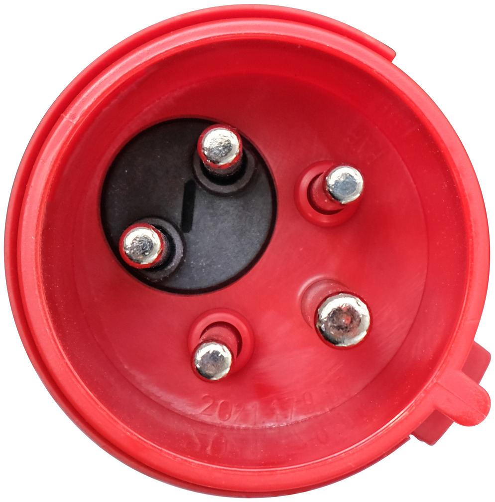 Professional CEE verlengsnoer IP44 25m zwart H07RN-F 5G6,0 5-polig