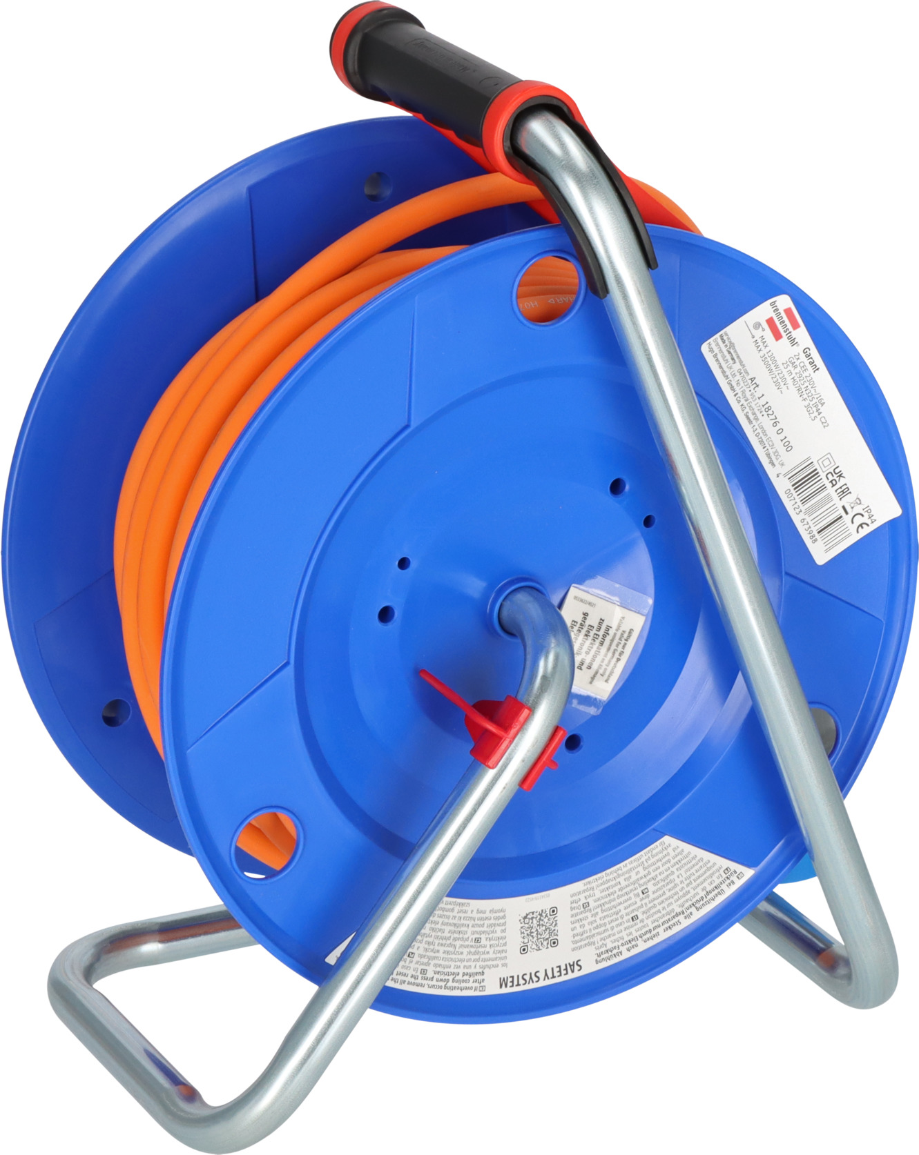 Enrouleur de câble - Brennenstuhl - Garant CEE 2 - 25m - Résistant à l Enrouleur de câble - Brennenstuhl - Garant CEE 2 - 25m - Résistant à l