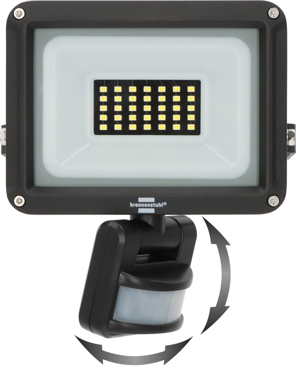 ADVITI FRENIT Moderne Buitenlamp met Bewegingsmelder en dimfunctie 20W IP65 (Grijs