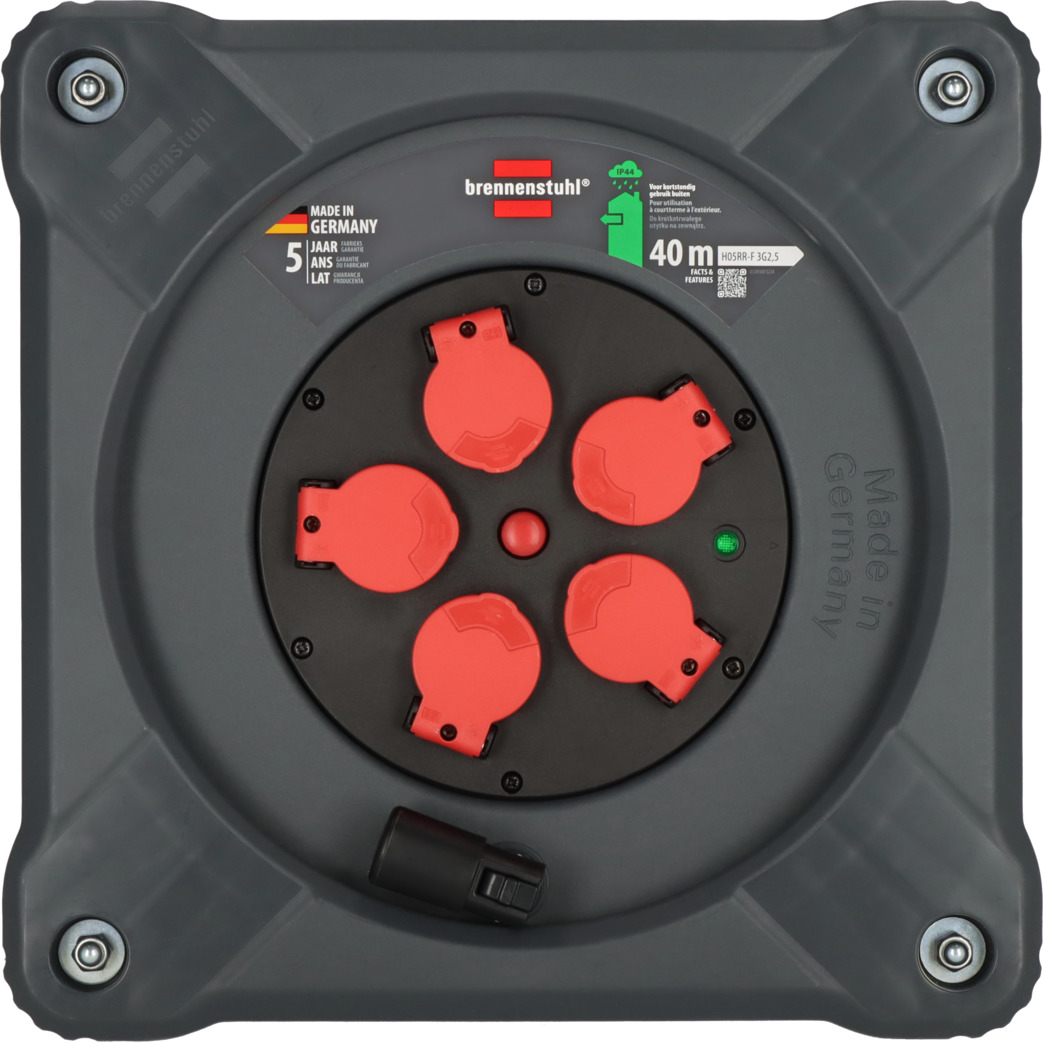De brennenstuhl® 5-voudige contactdoosinzet