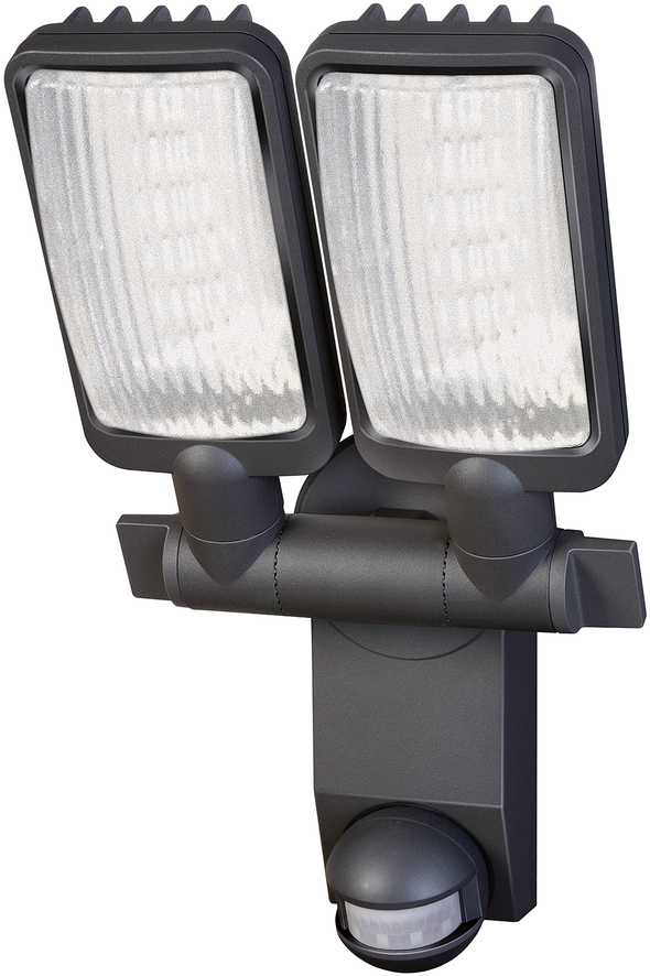 Sensor LED-lamp Duo Premium City LV5405 PIR IP44 met infrarood ... Sensor LED-lamp Duo Premium City LV5405 PIR IP44 met infrarood ...
