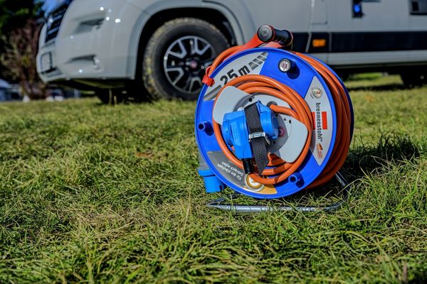 Camping Kabelhaspel 25m