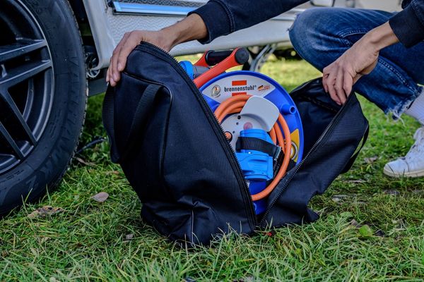 Transporttas Camping Kabelhaspel 25m