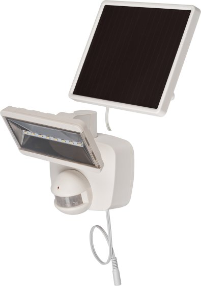 wimper tarief geeuwen LED-zonnecelspot SOL 800 IP44 met infrarood bewegingsmelder wit |  brennenstuhl®