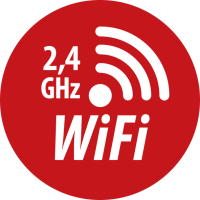 Réseau WiFi 2,4 GHz pour la procédure d'apprentissage